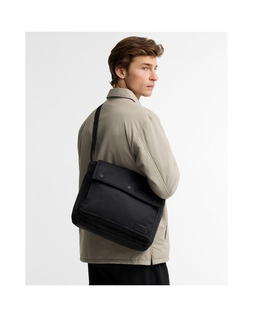 Barbour Black Daleson Messenger Bag for men