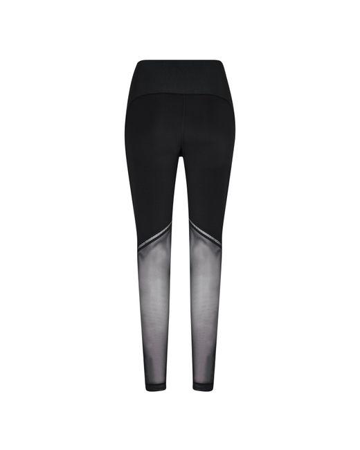 Reebok Black Lux Perform Perforated Gym Legging
