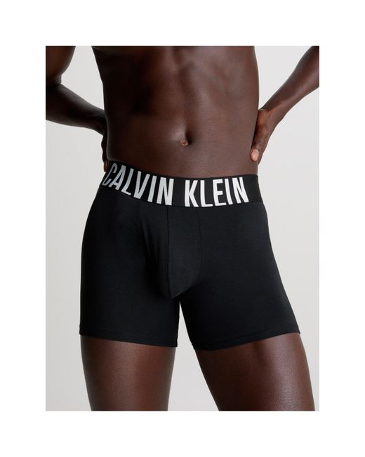Calvin Klein Black Boxer Brief 3Pk for men