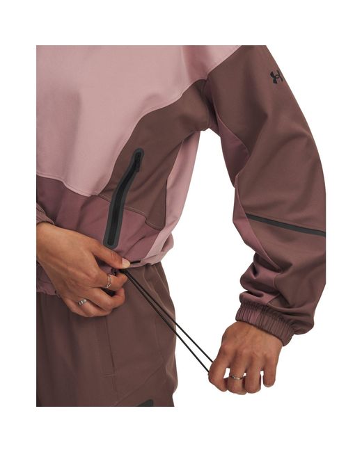Under Armour Brown Unstoppable Moisture-Managing Performance Training Jacket