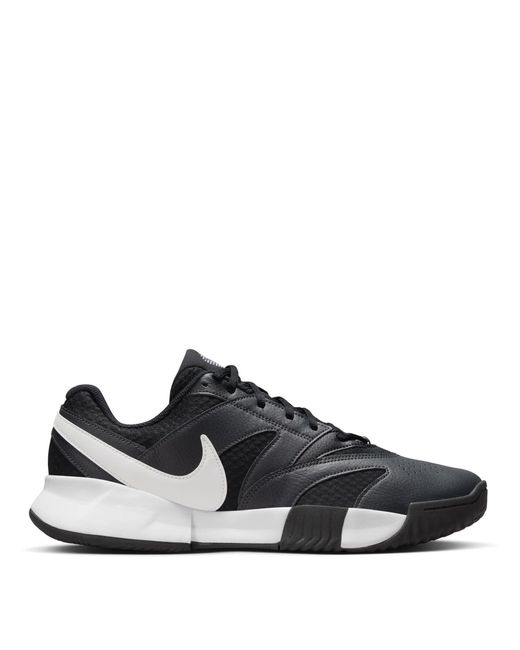 Nike Black Court Lite 4 Clay Court Tennis Shoes for men