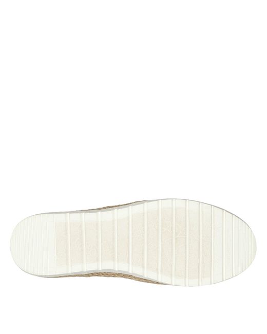 Skechers Black Engineered Woven Twin Gore Slip On Espadrilles