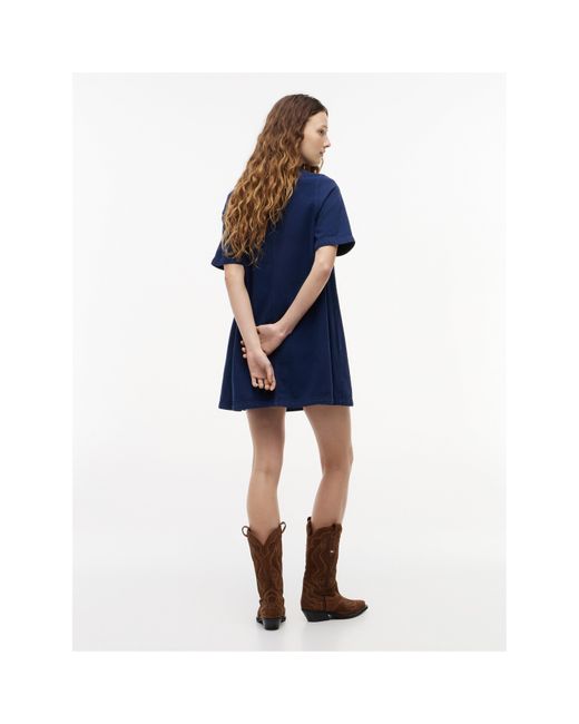 Tommy Hilfiger Blue A Line Dress