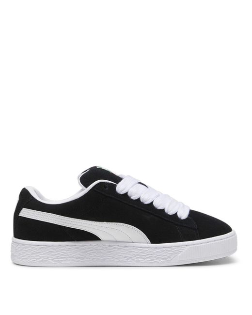 PUMA Black Suede Classic Sneakers for men
