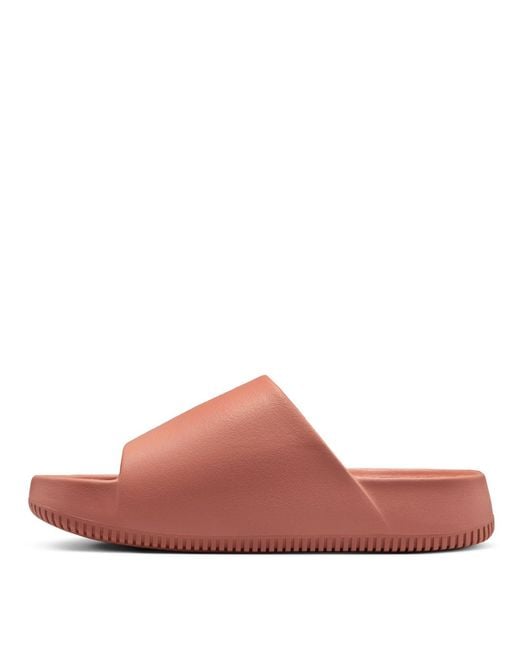 Nike Pink Calm Slides