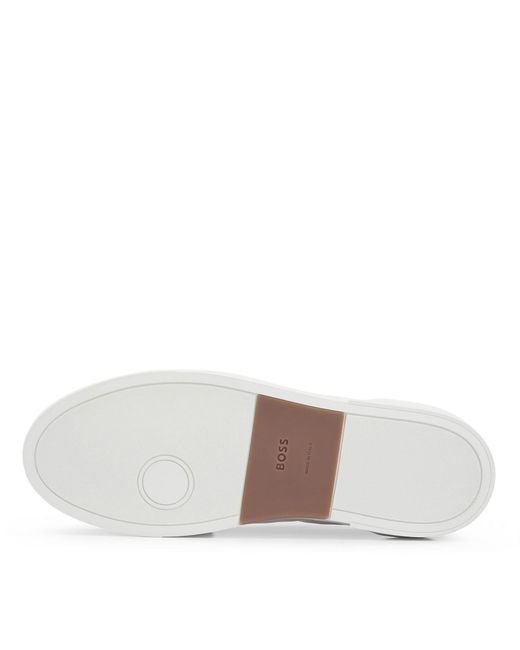 Boss White Gary Tenn Na 10230772 01 Low-Top Trainers for men