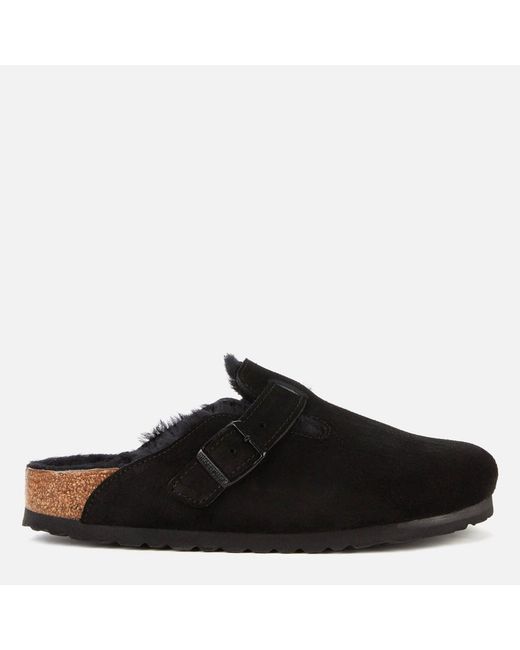 Birkenstock Black Boston Slim Clogs