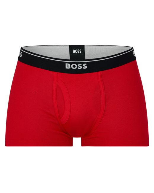 Boss Red 2 Pack Logo Waistband Trunks for men