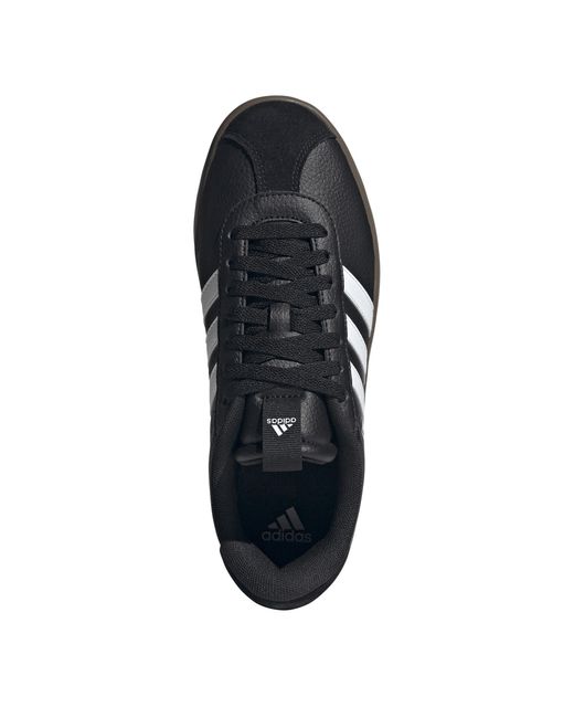Adidas Black Vl Court 3.0 Low Shoes