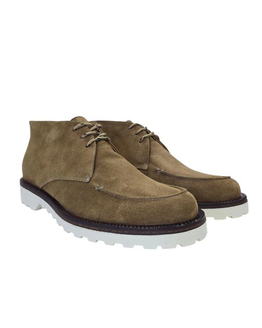 Deakins Green Deaks Benjamim Suede Lace Up Chukka Boots for men
