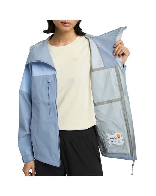 Timberland Blue Ladies Mobi Flex Tech Waterproof Jacket