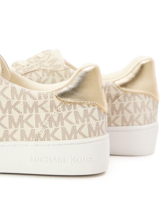 MICHAEL Michael Kors Natural Low-Top Trainers