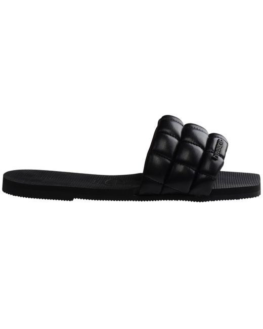 Havaianas Black Flip Flops