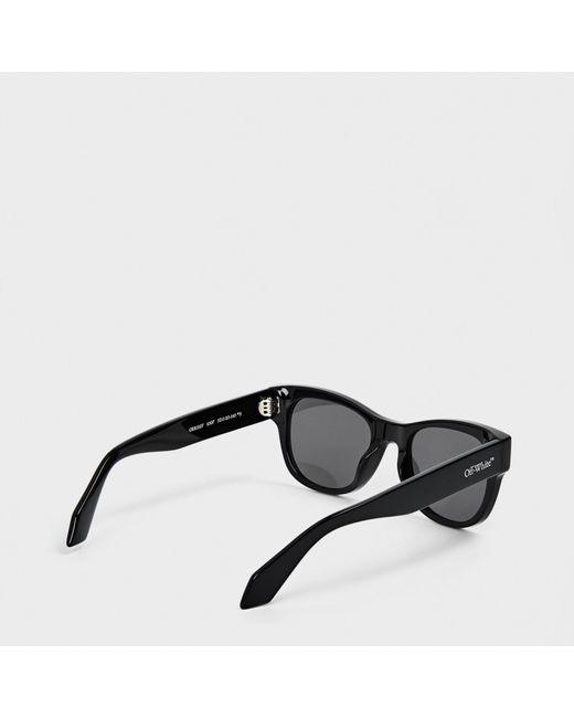 Off-White c/o Virgil Abloh Gray Square Sunglasses
