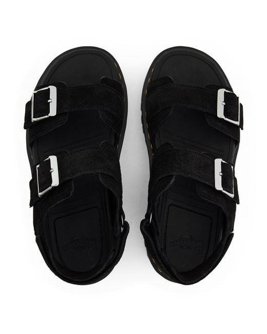 Dr. Martens Black Travel Sandals