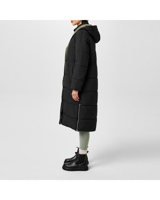 French Connection Black Auden Double Front Short Puffer Jacket