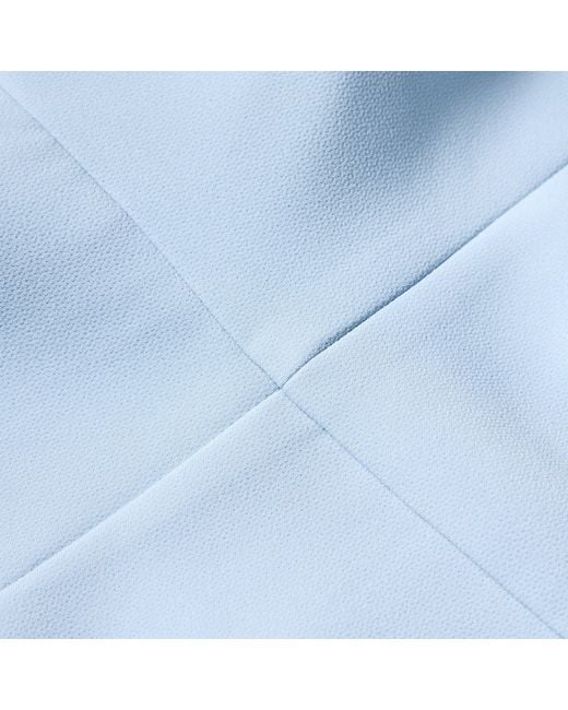 Odd Muse Blue Structured Mini Dress
