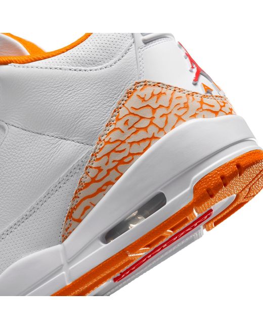 Nike White 3 Retro Citrus