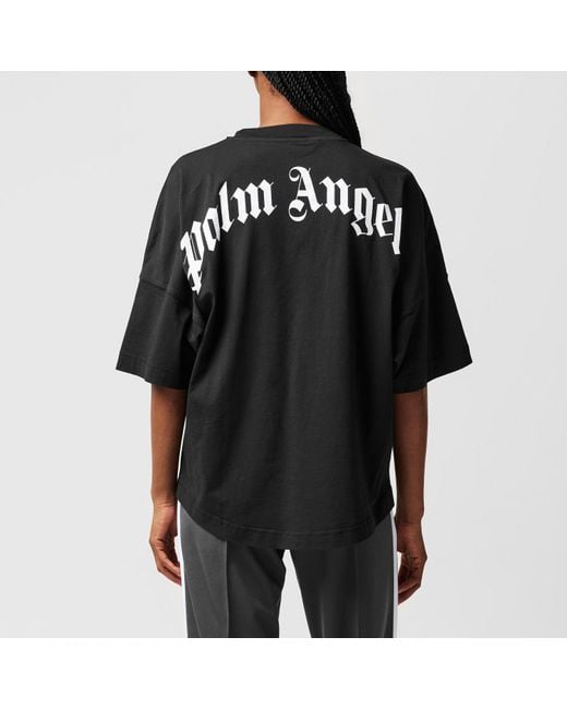 Palm Angels Black Back Logo T-Shirt
