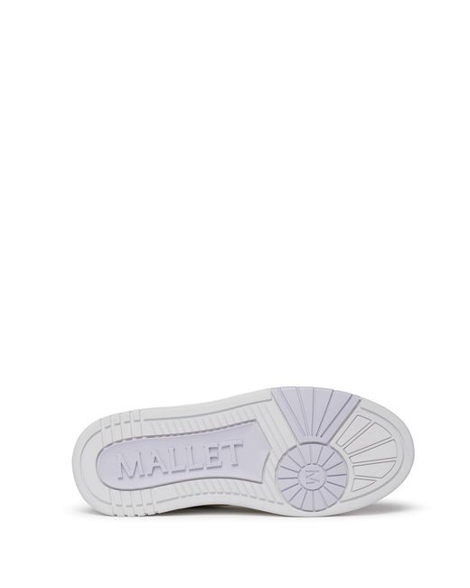 Mallet White Compton Trainers