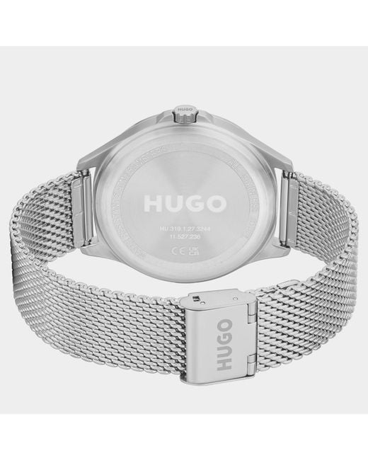 HUGO Metallic Smash Watch for men