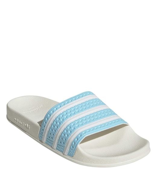 Adidas Originals Blue Adidas Adilette Slid for men