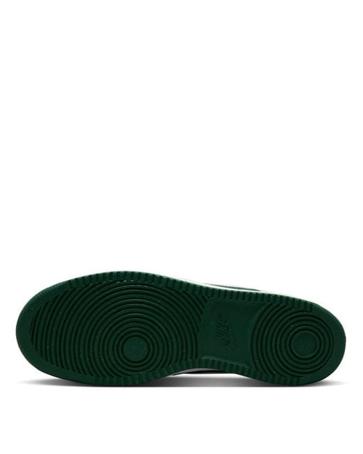 Nike Green Court Vision Low Trainers for men