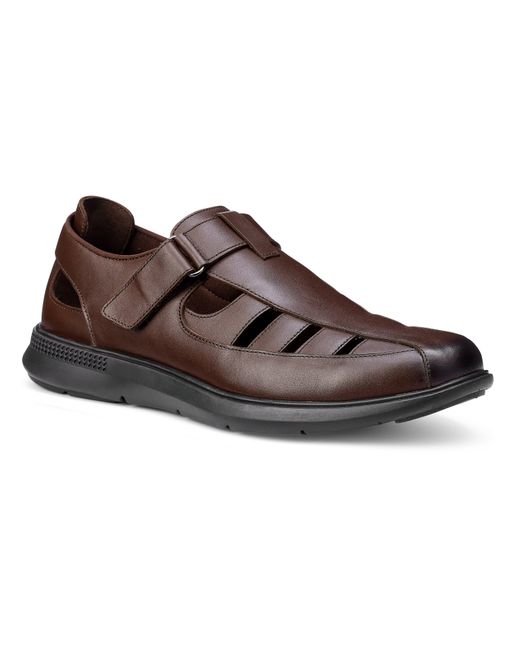 Hotter Brown Marlin Fisherman Inspired Shoes for men