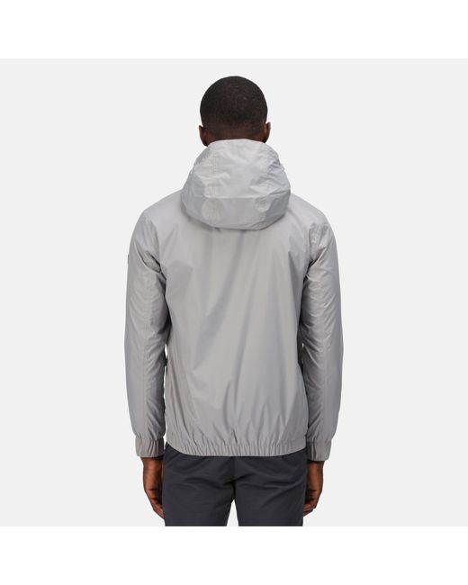 Regatta Gray Reaver Waterproof Jacket for men
