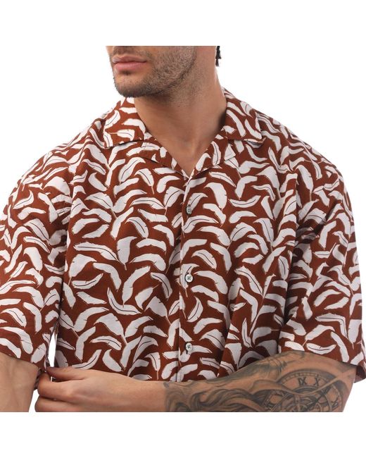 Boss Brown Lello Shirt for men