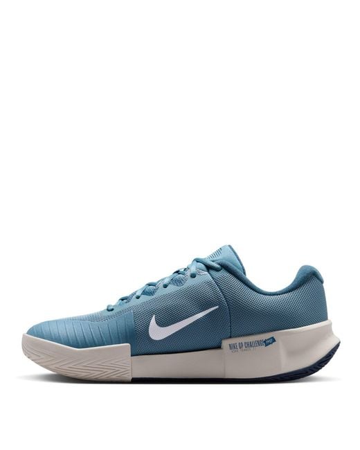 Nike Blue Gp Challenge Pro Hard Court Tennis Shoes for men