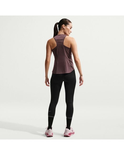 Nike Purple Swift Dri-Fit Running Tank Top