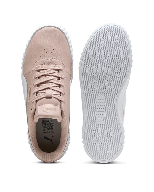 PUMA Pink Carina 3.0 Low-Top Trainers