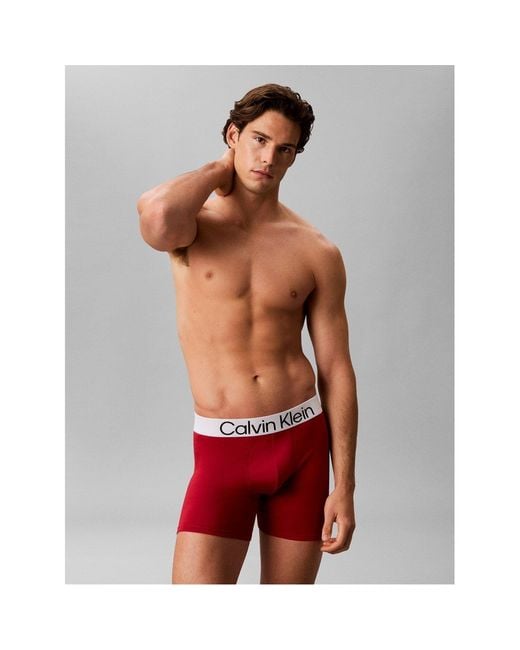 Calvin Klein Red Single Boxer for men