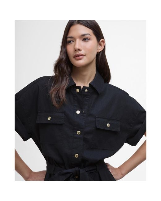 Barbour Blue Priya Playsuit