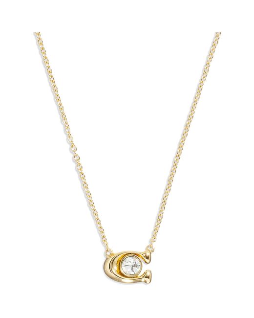 COACH Metallic Crystal Stone Set