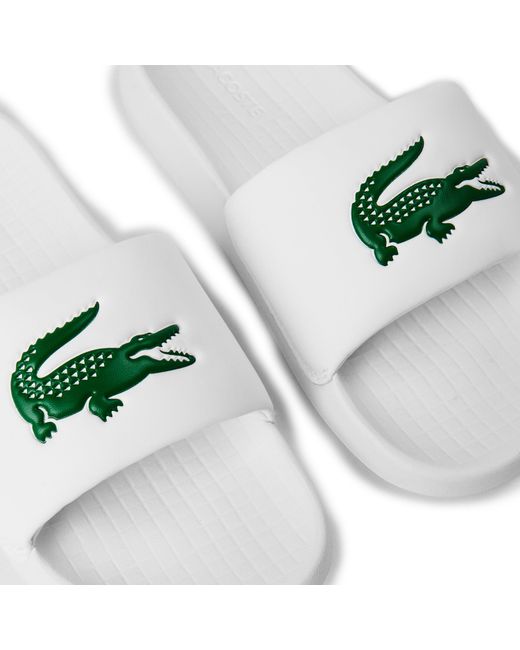 Lacoste White Serve Slide 1.0 Slider