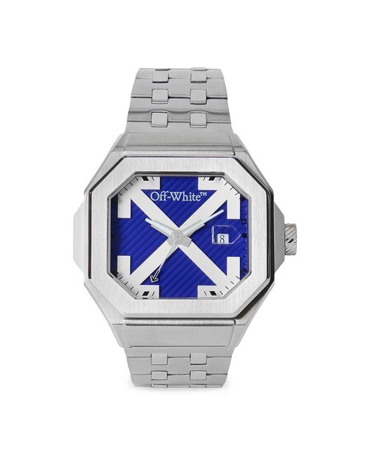 Off-White c/o Virgil Abloh Metallic Heavy Duty Watch for men