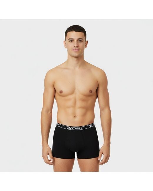 Jack Wills Multicolor Jw Daundley Boxers 3 Pack for men