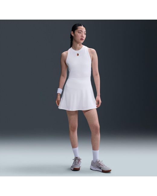 Nike Tennis Dress in White | Lyst UK