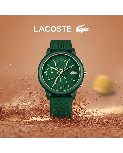 Lacoste Green 12.12 Move Multifunction Watch for men