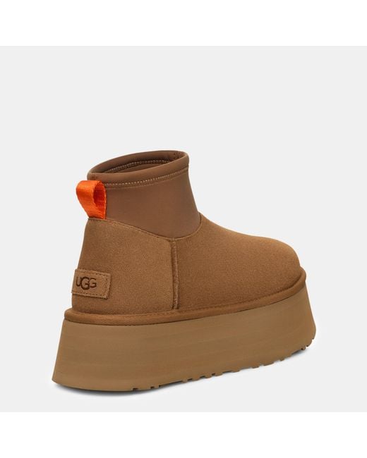 Ugg Brown Platform Snug Boots