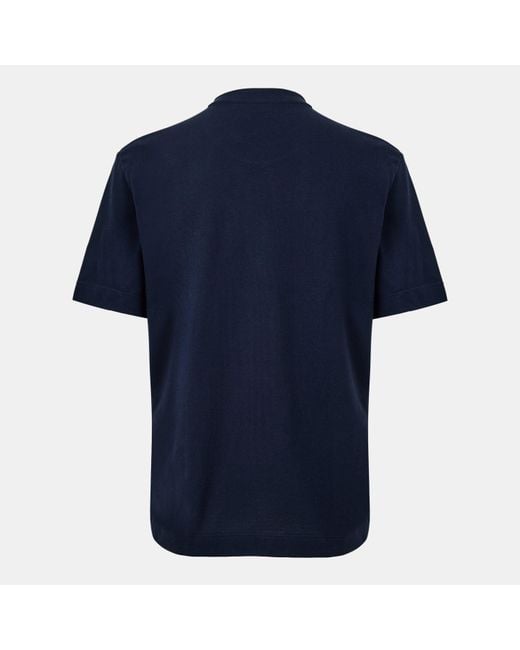 Lacoste Blue Short Sleeve T-Shirt for men