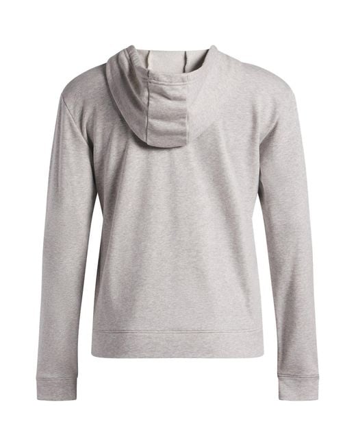 Under Armour Gray Rival Terry Over The Head Hoodie
