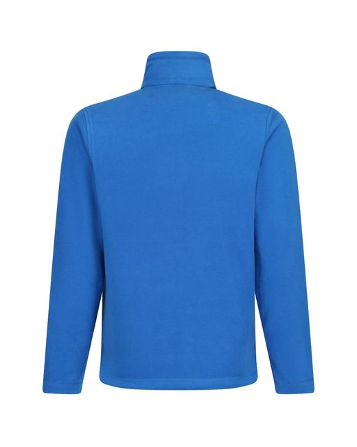Regatta Blue Micro Full-Zip Fleece for men