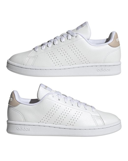 Adidas White Low-Top Trainers