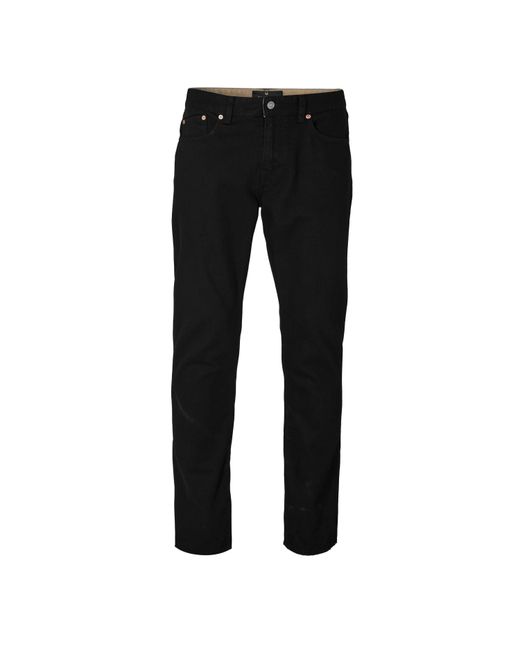 Belstaff Black Longton Slim Fit Jeans for men