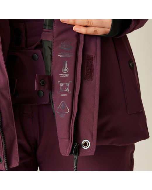 Dare 2b Red Ski Life Recycled Waterproof Breathable Insulated Waterproof Jacket