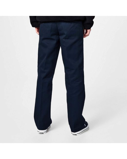 Dickies Blue Slim Fit Work Trousers for men