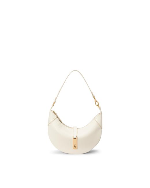 Polo Ralph Lauren Natural Calfskin Mini Shoulder Bag